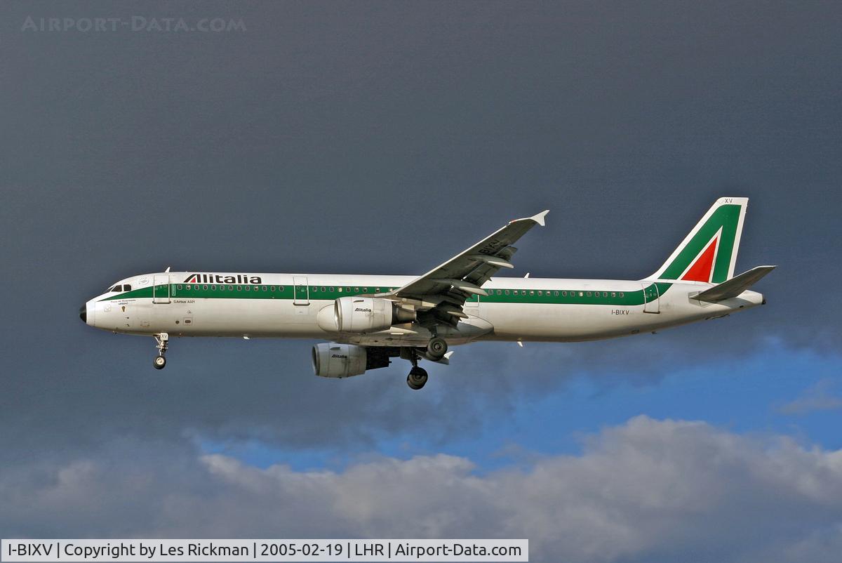 I-BIXV, 1998 Airbus A321-112 C/N 819, Airbus A321 112