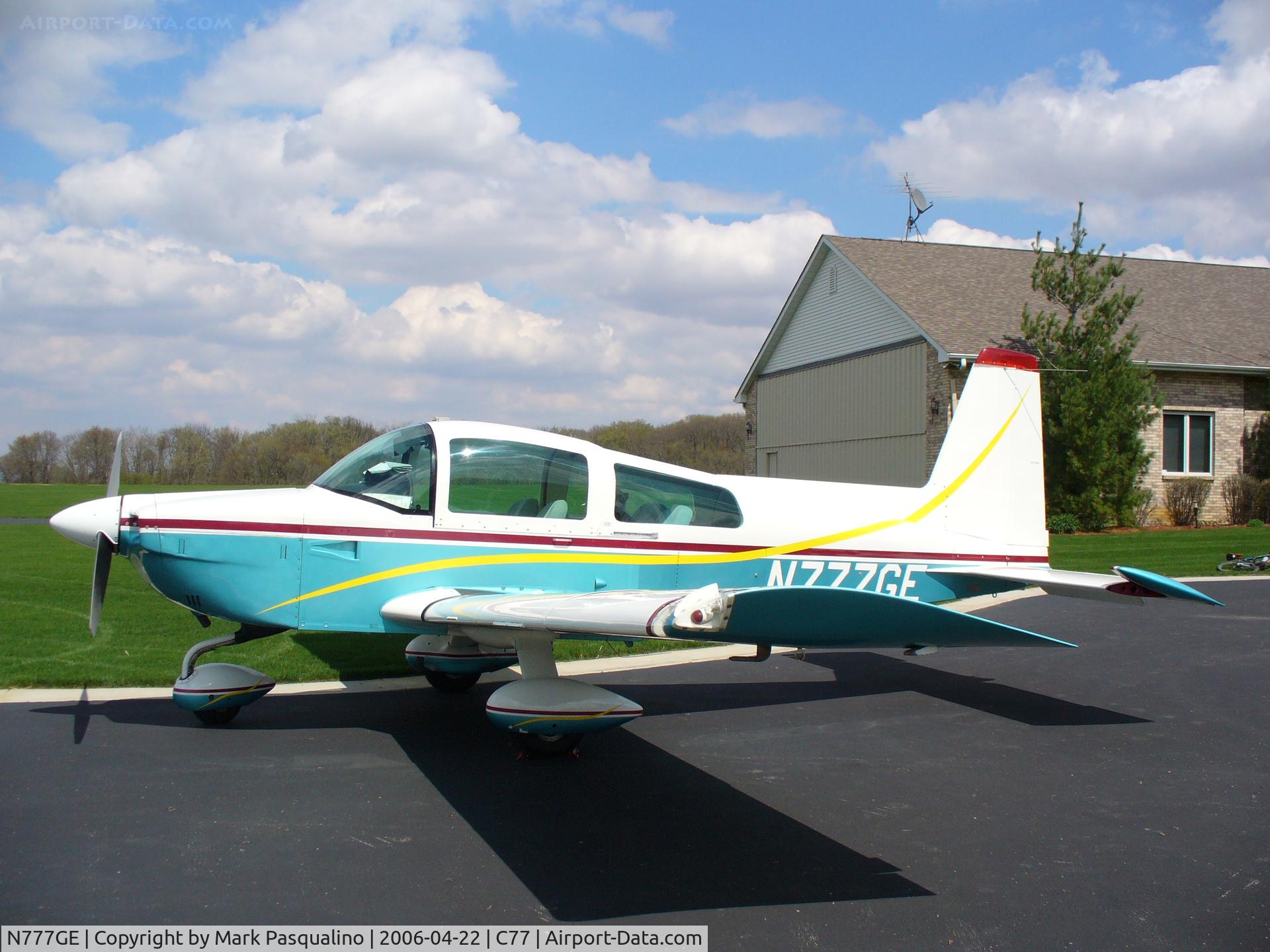N777GE, 1978 Grumman American AA-5B Tiger C/N AA5B0741, AA-5B