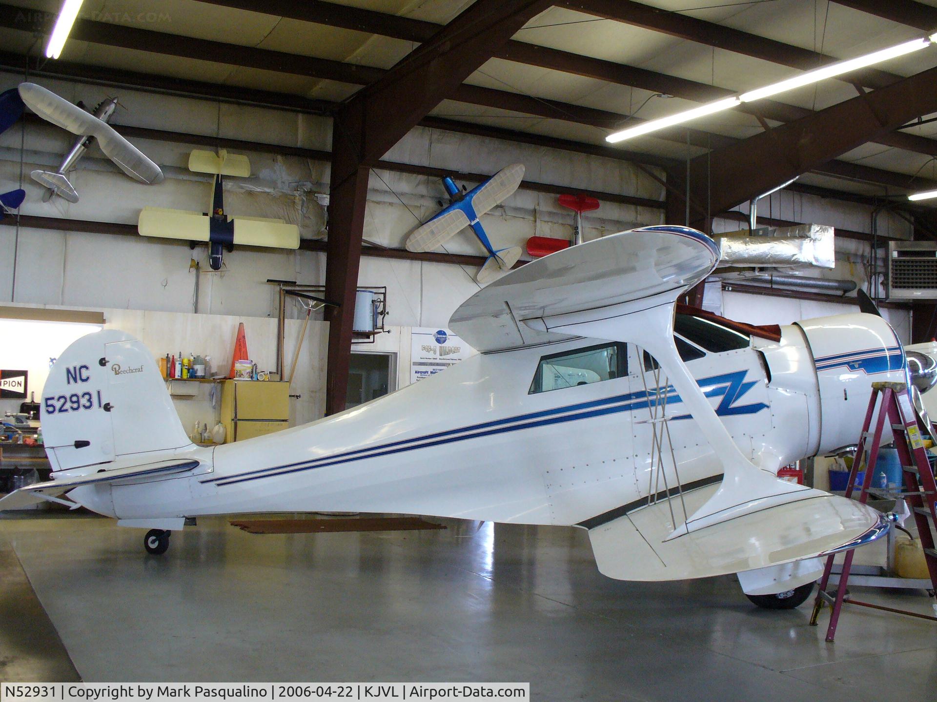 N52931, 1943 Beech D17S Staggerwing C/N 4833, Beech D17S