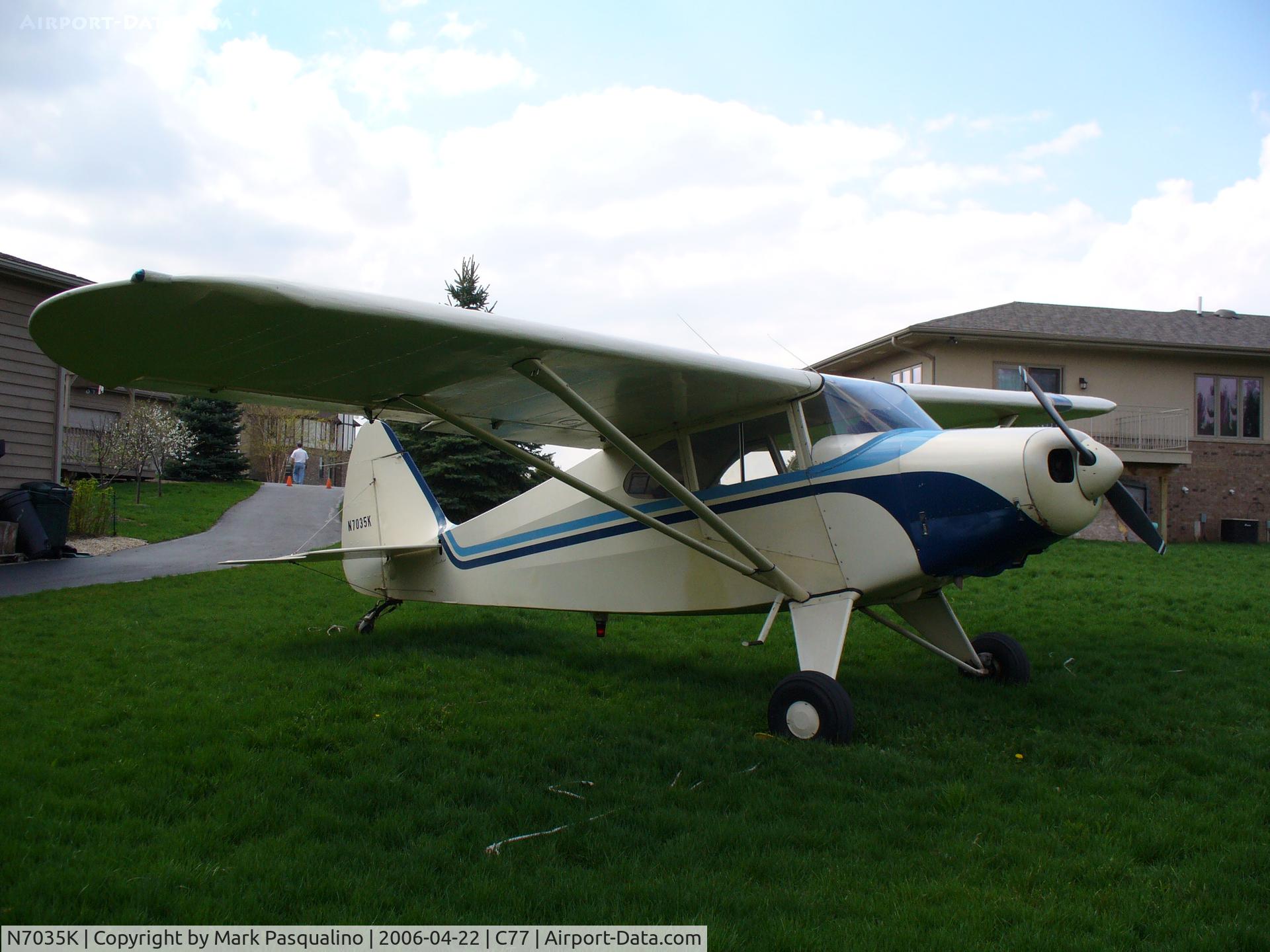 N7035K, 1950 Piper PA-20 Pacer C/N 20-146, PA-20