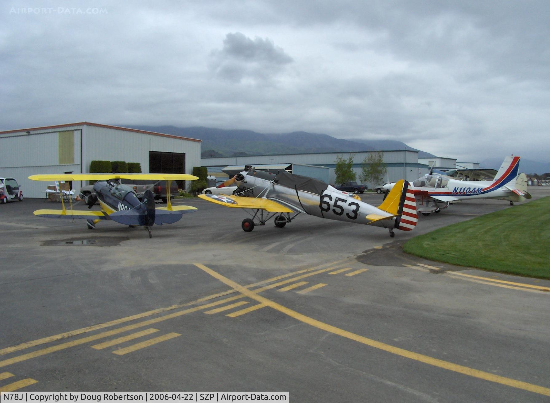 N78J, 1942 Ryan Aeronautical ST3KR C/N 1682, 1942 Ryan ST-3KR PT-22, Kinner R5 160 Hp