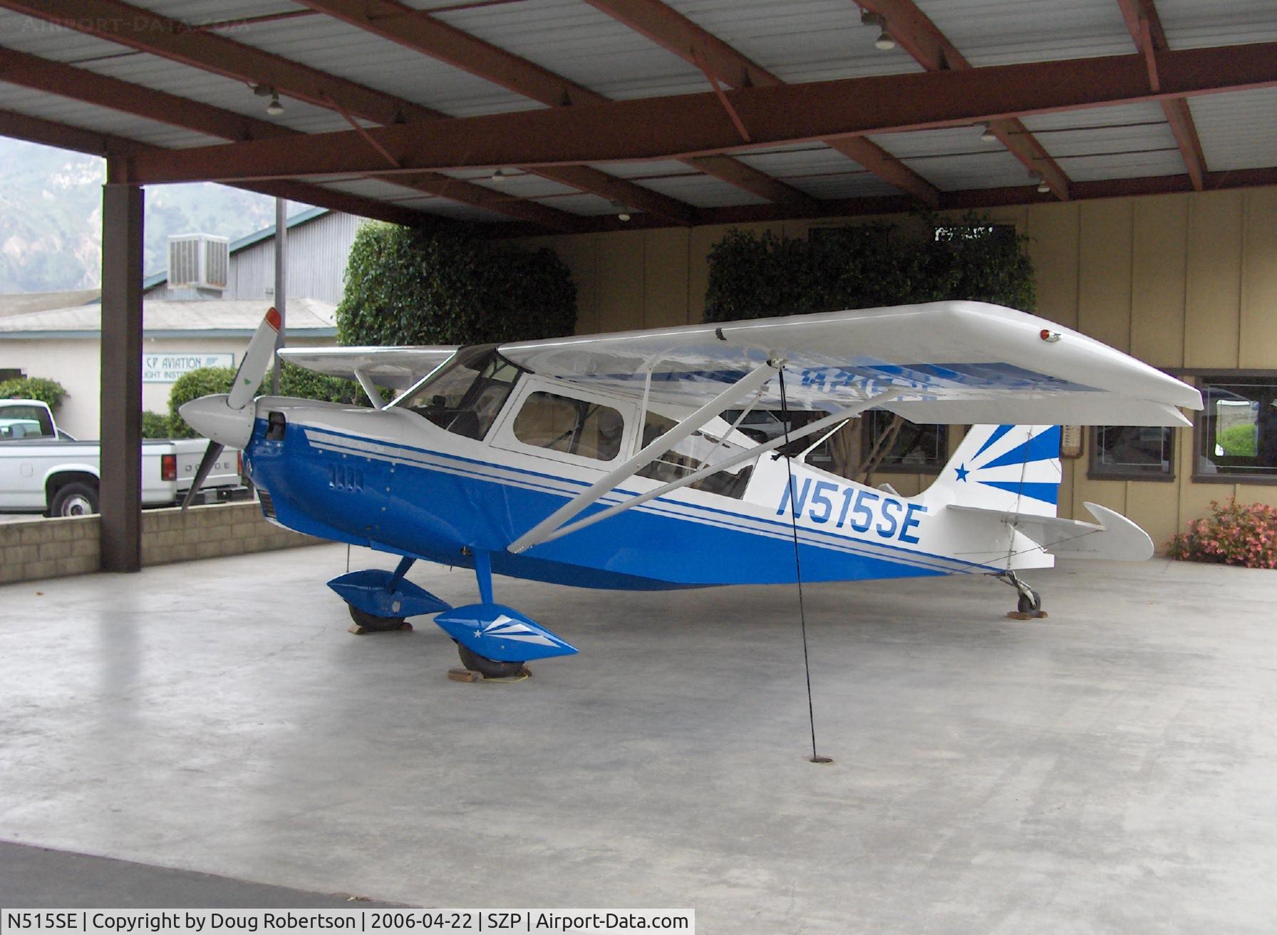 N515SE, 2006 American Champion 8KCAB Decathlon C/N 1019-2006, 2006 American Champion 8KCAB SUPER DECATHLON, Lycoming AEIO-360-H1B 180 Hp