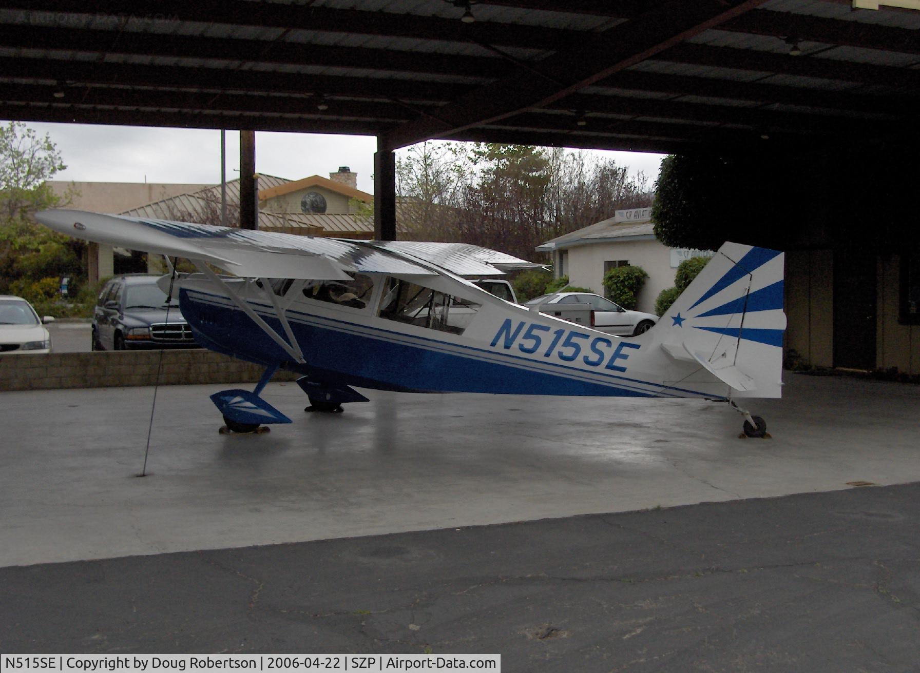 N515SE, 2006 American Champion 8KCAB Decathlon C/N 1019-2006, 2006 American Champion 8KCAB SUPER DECATHLON, Lycoming AEIO-360-H1B 180 Hp