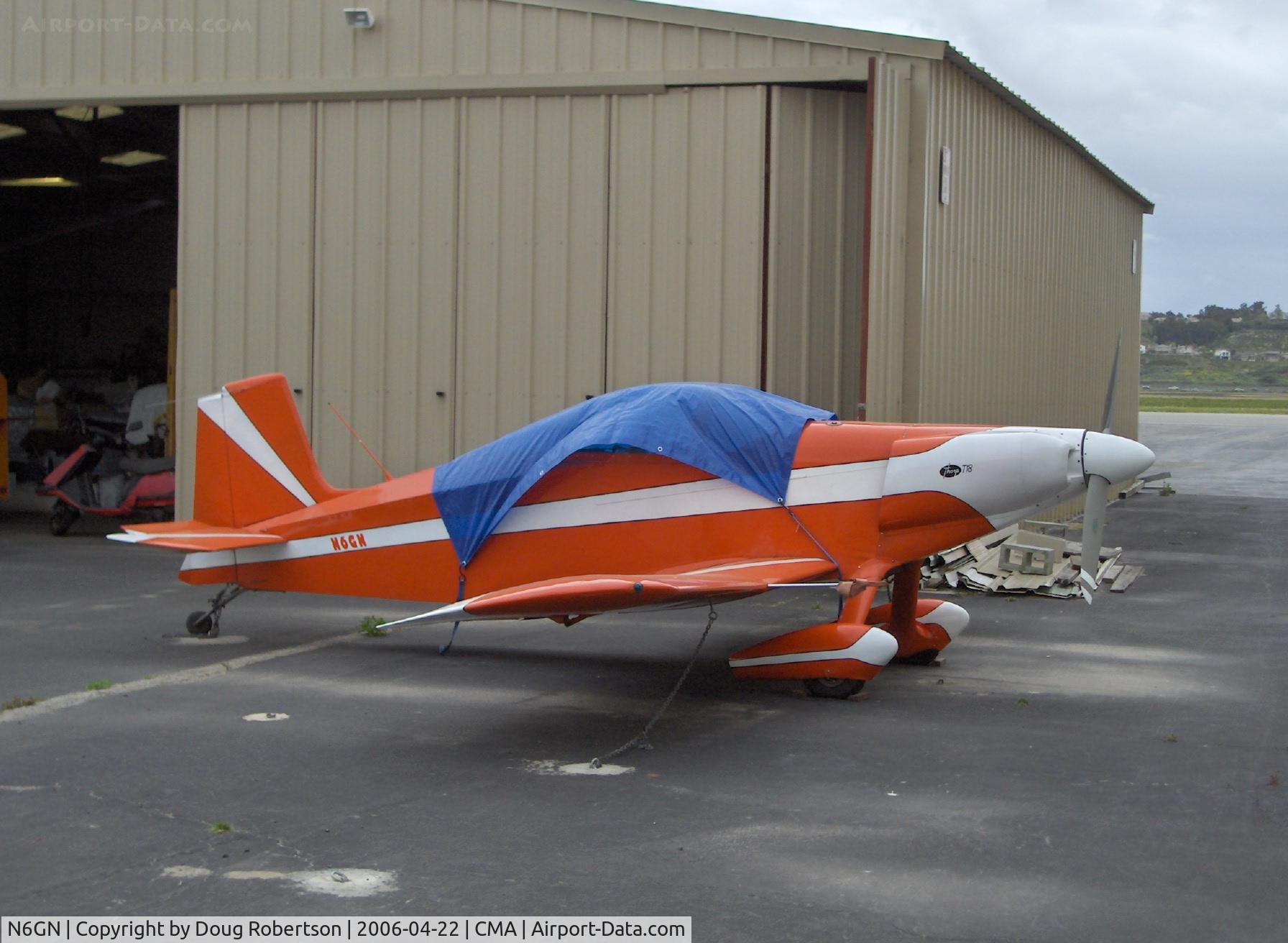 N6GN, Thorp T-18 Tiger C/N 364, 1987 Niva THORP T-18 TIGER, Lycoming IO-360 A&C
