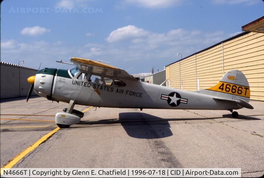 N4666T, 1951 Cessna 195 (U-20A) C/N 7802, LC-126C 51-6959