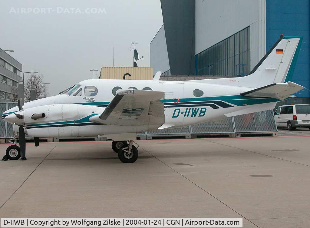 D-IIWB, 1993 Beech C90A King Air C/N LJ-1340, visitor