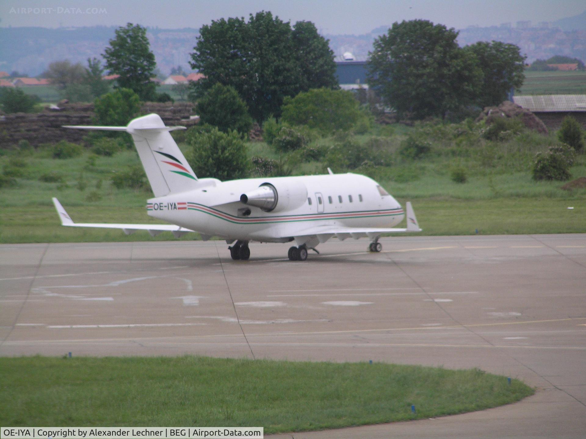 OE-IYA, 1999 Bombardier Challenger 604 (CL-600-2B16) C/N 5435, Bombardier