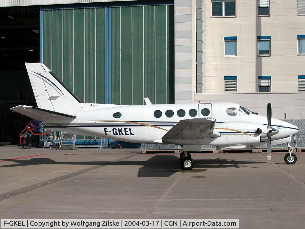 F-GKEL, Beech A100 King Air C/N B-228, visitor