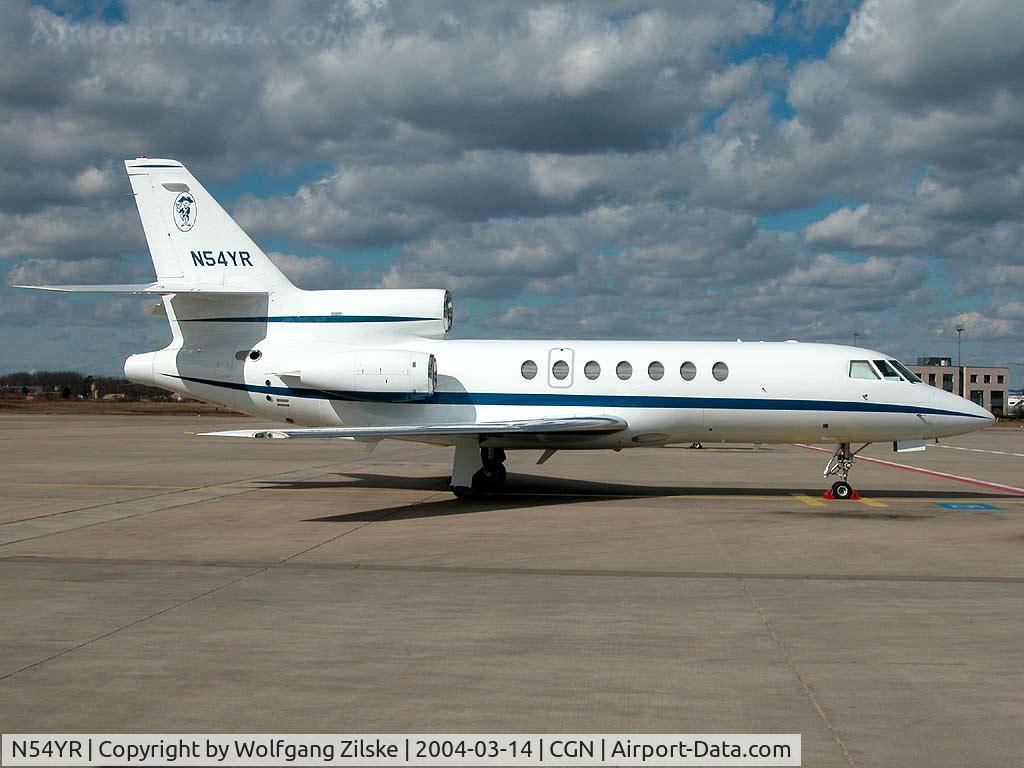 N54YR, 1985 Dassault Falcon 50 C/N 158, visitor