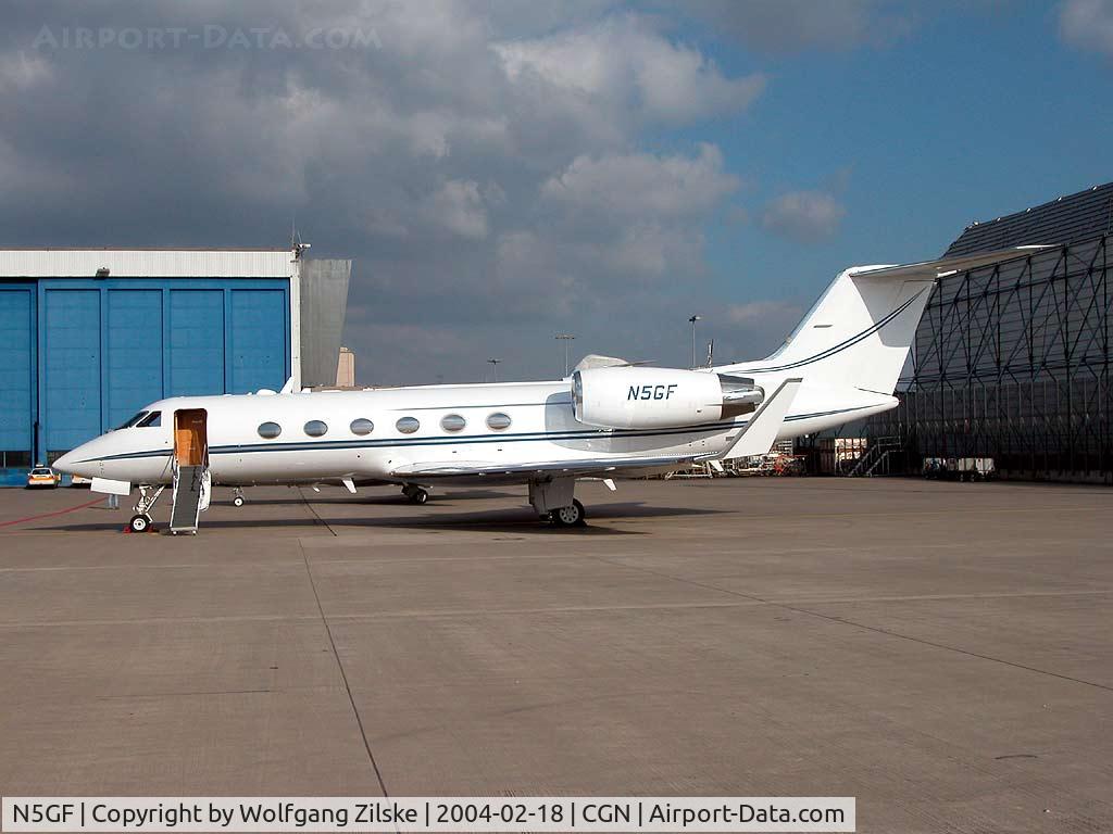 N5GF, 1995 Gulfstream Aerospace G-IV C/N 1277, visitor