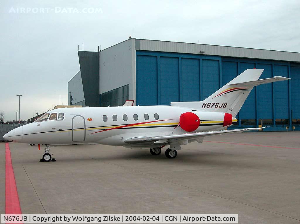N676JB, 2003 Raytheon Hawker 800XP C/N 258619, visitor