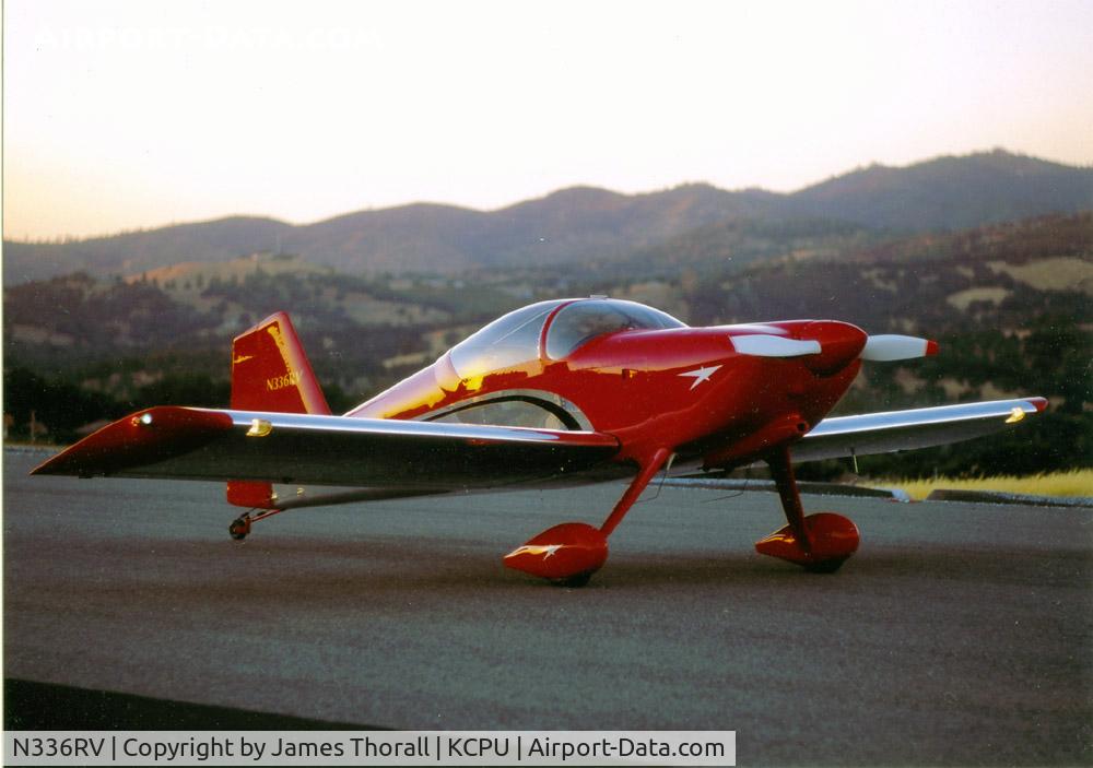 N336RV, 2001 Vans RV-6 C/N 60199, RV-6 built by Dan and Jim Thorall