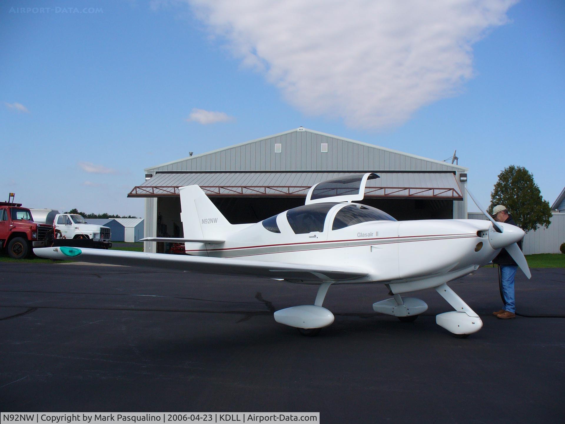 N92NW, 1992 Stoddard-Hamilton Glasair II FT C/N 1021, Glasair II FT