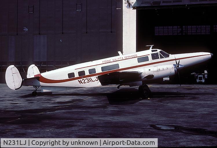 N231LJ, 1945 Beech TC-45J C/N 23835, This is LJ