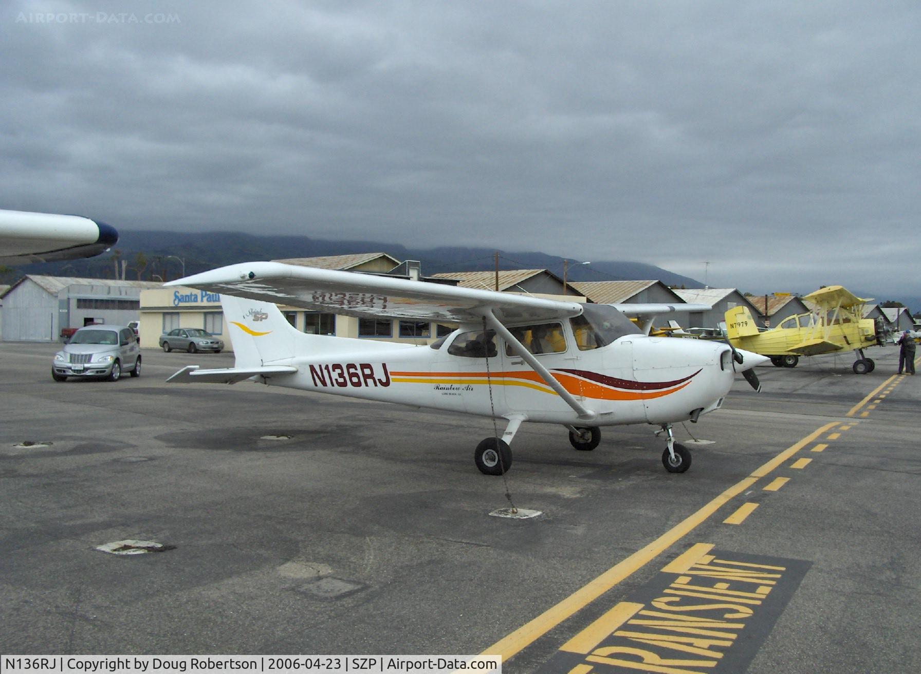 N136RJ, 1999 Cessna 172S C/N 172S8133, 1999 Cessna 172P SKYHAWK SP, Continental IO-360