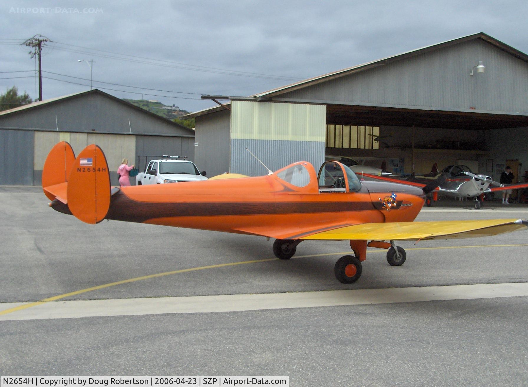 N2654H, 1946 Erco 415C Ercoupe C/N 3279, 1946 ERCO ERCOUPE 415-C, Continental A&C75 75 Hp