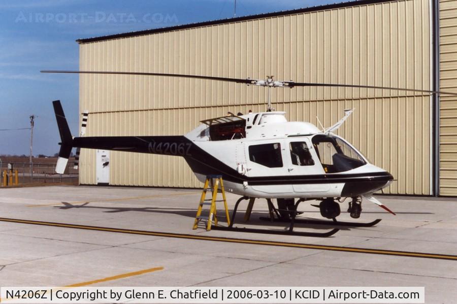 N4206Z, Bell OH-58A C/N 71-20389, OH-58A 71-20389 Cedar Rapids Iowa Police
