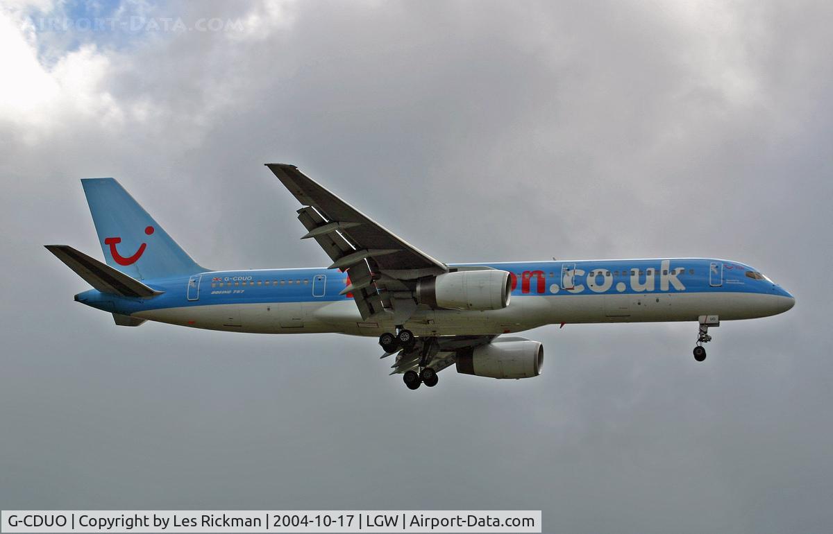 G-CDUO, 1990 Boeing 757-236 C/N 24792, Boeing 757 236