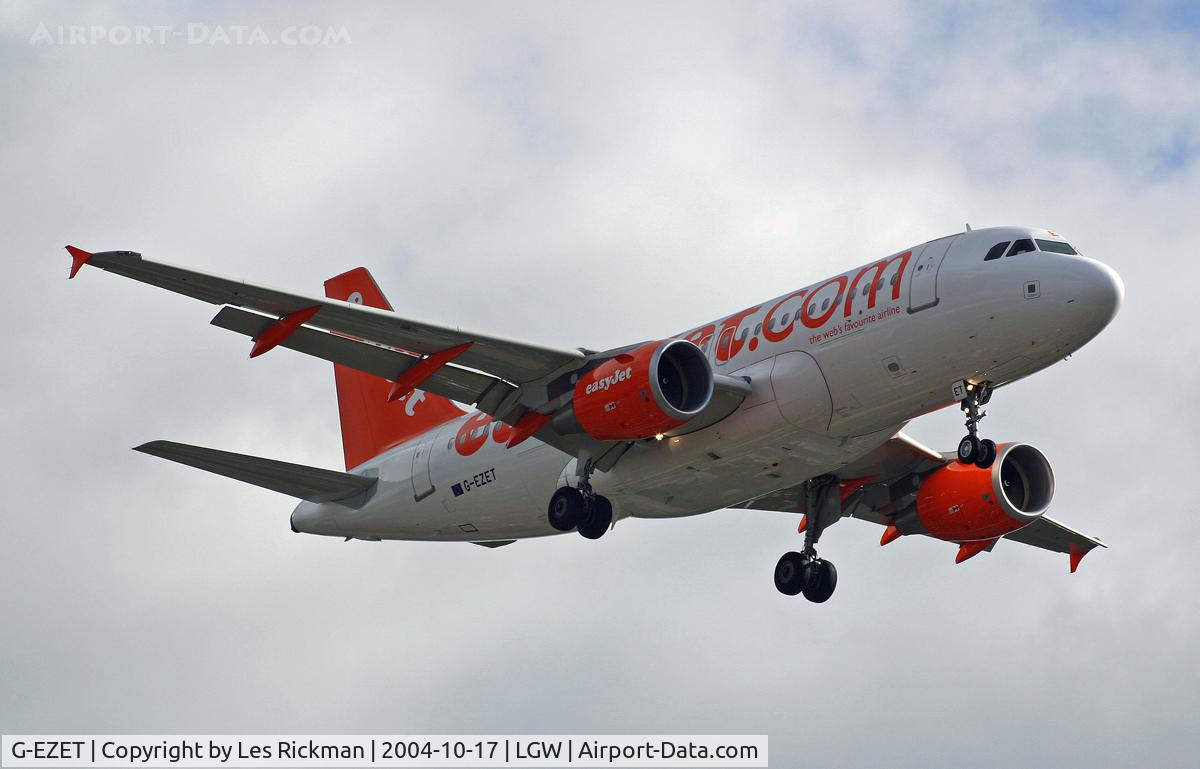 G-EZET, 2004 Airbus A319-111 C/N 2271, Airbus A319 111