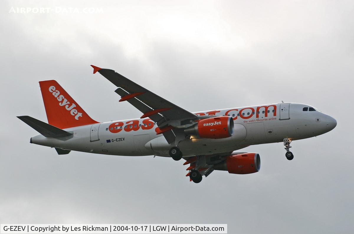 G-EZEV, 2004 Airbus A319-111 C/N 2289, Airbus A319 111
