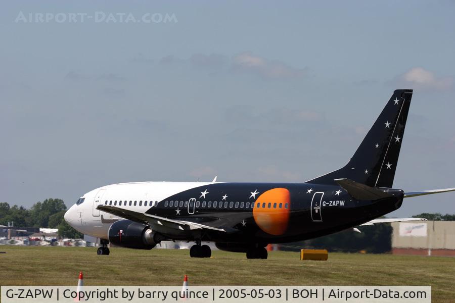 G-ZAPW, 1988 Boeing 737-3L9 C/N 24219, 737