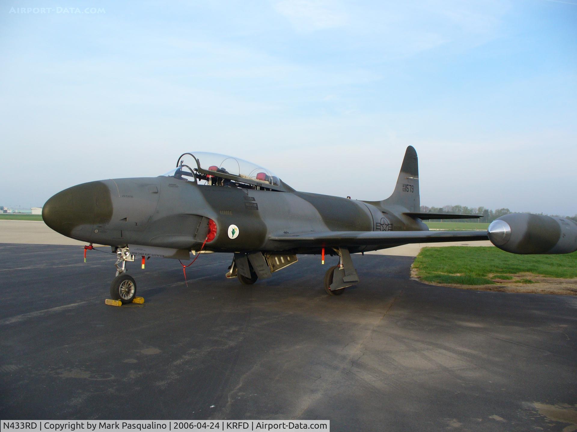 N433RD, 1952 Canadair CT-133 Silver Star C/N T33-579, CT-133
