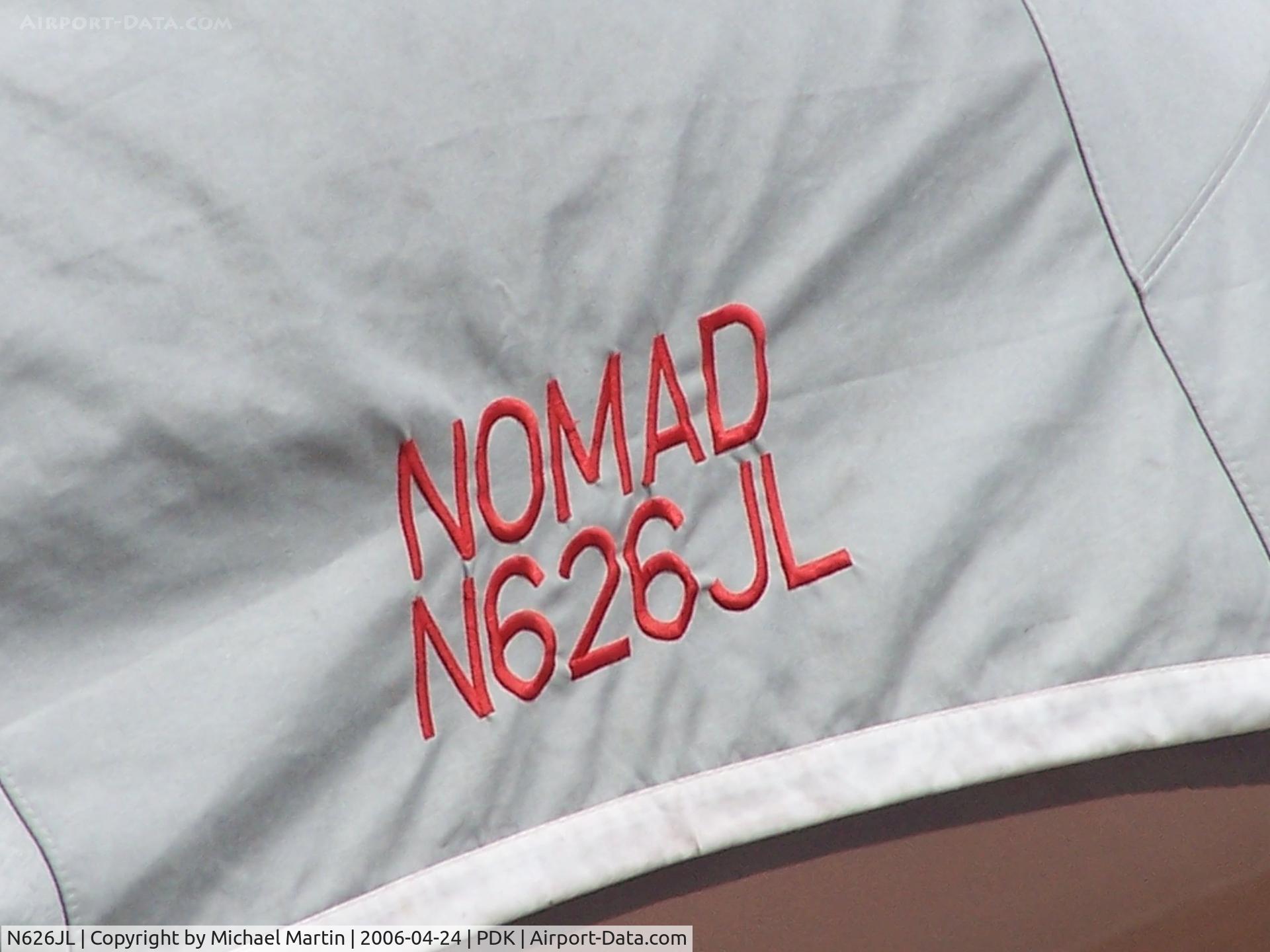 N626JL, Vans RV-8 C/N 81114, Cover over cockpit