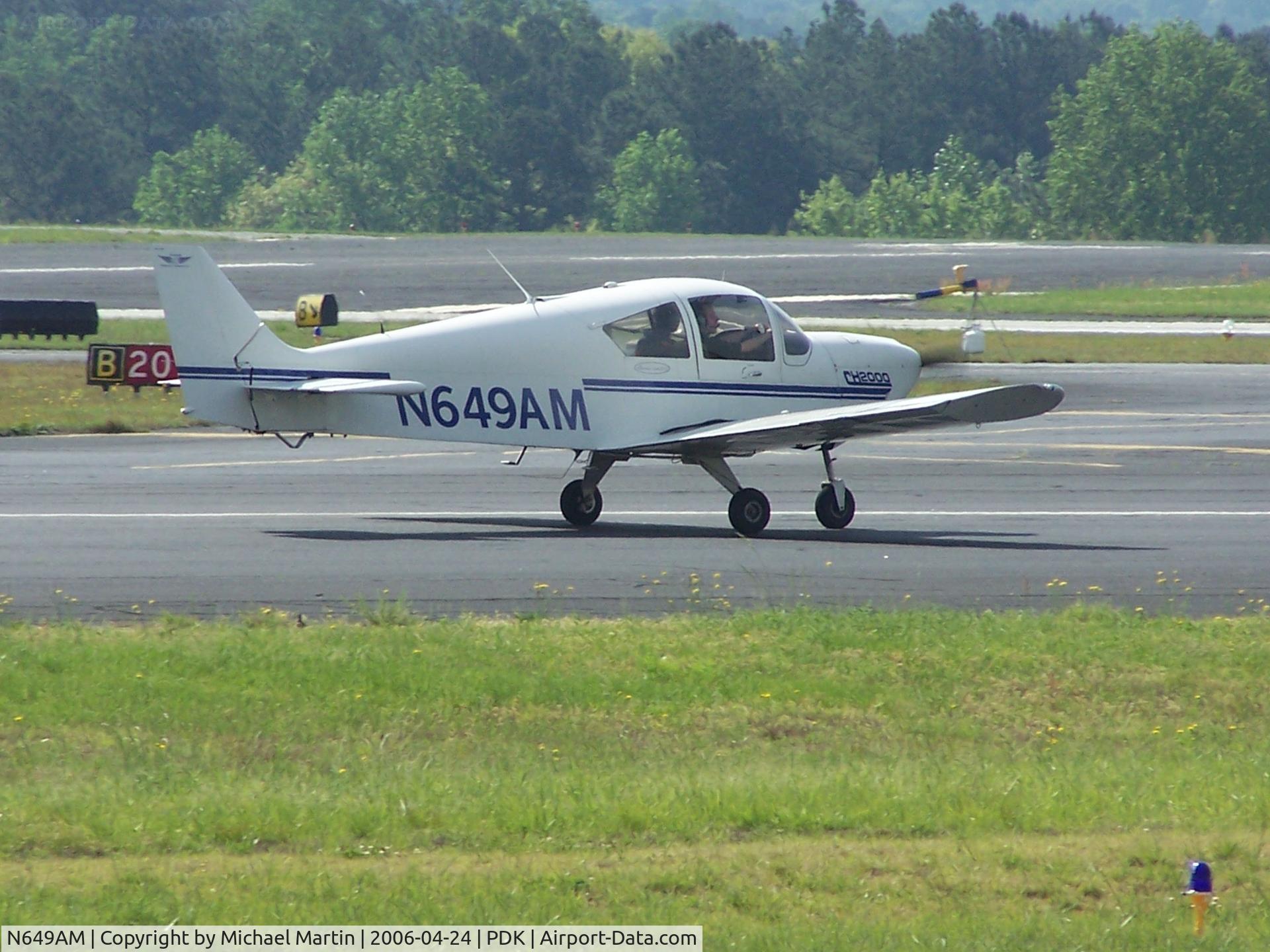 N649AM, 2002 AMD CH-2000 Alarus C/N 20-1007, Landing 20R