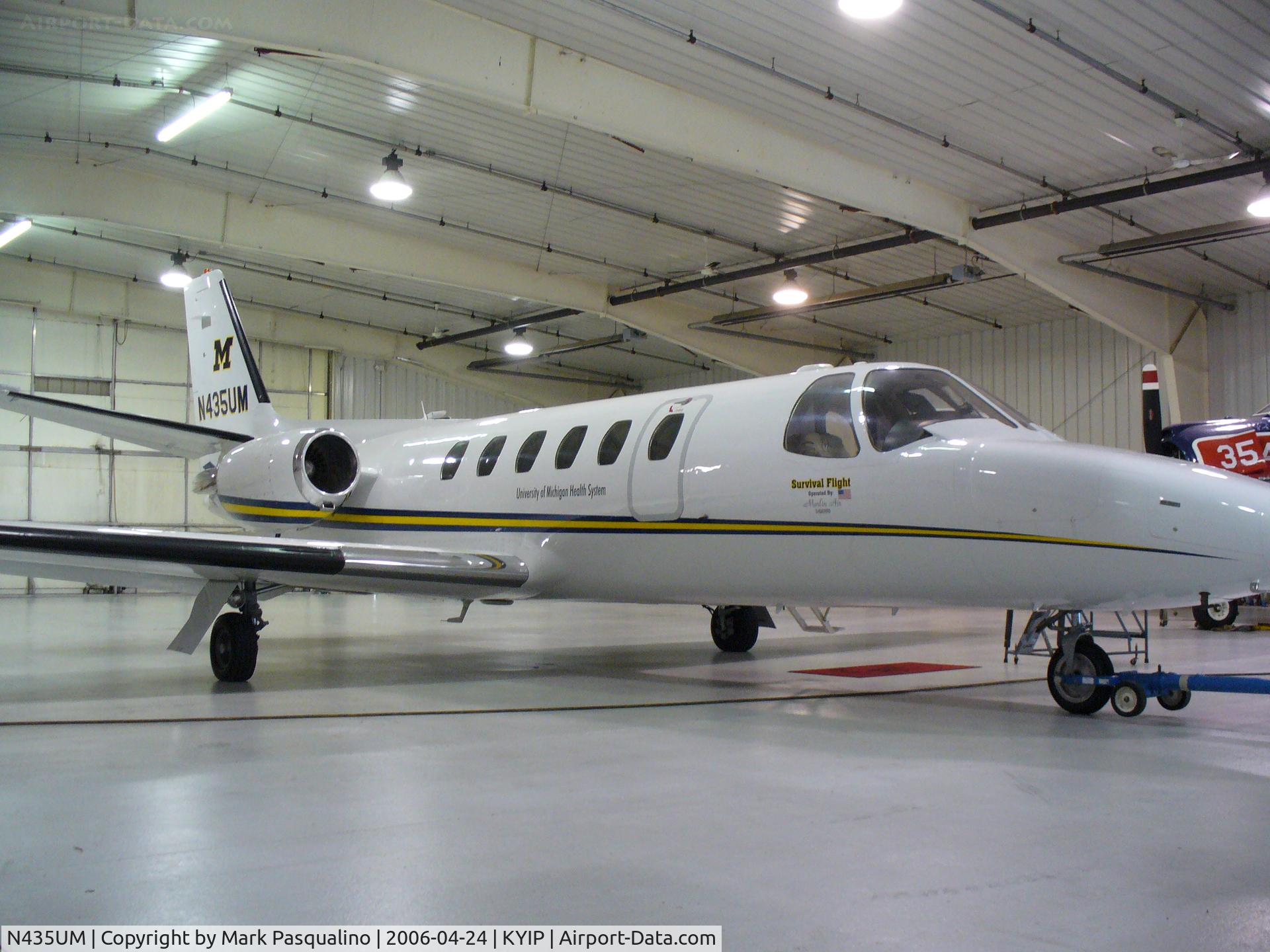 N435UM, Cessna 550 C/N 550-0424, Cessna 550
