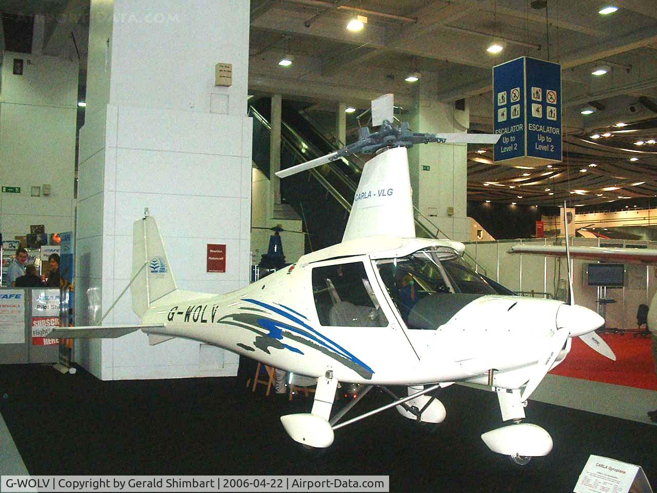 G-WOLV, 2006 Comco Ikarus C42 FB100 VLA C/N PFA 322-14499, Ikarus C42 FB100VLA modified as Carla VLG (Very Light Autogyro)
