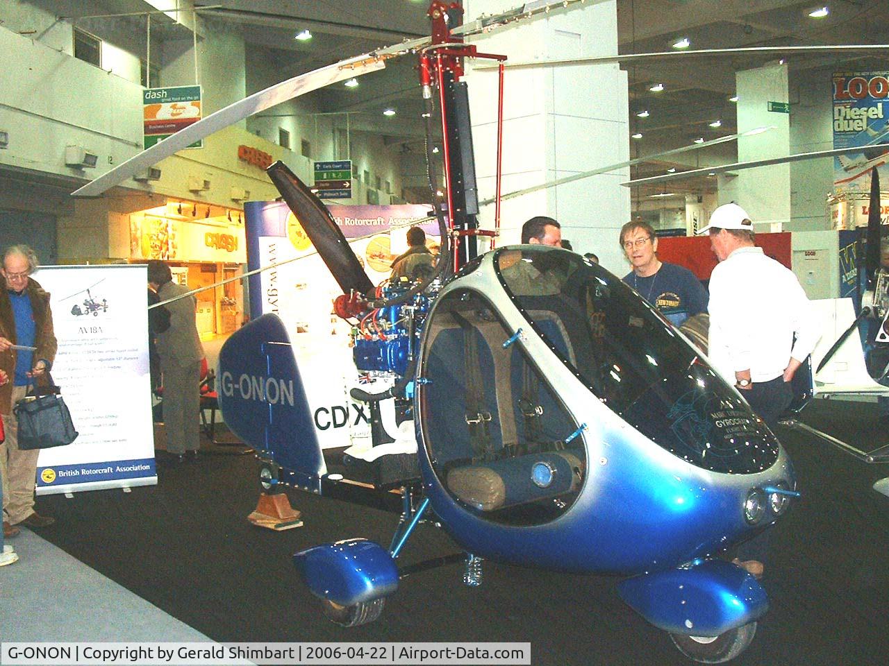 G-ONON, 2005 RAF 2000 GTX SE C/N PFA G/13-1313, RAF 2000GTX-SE
