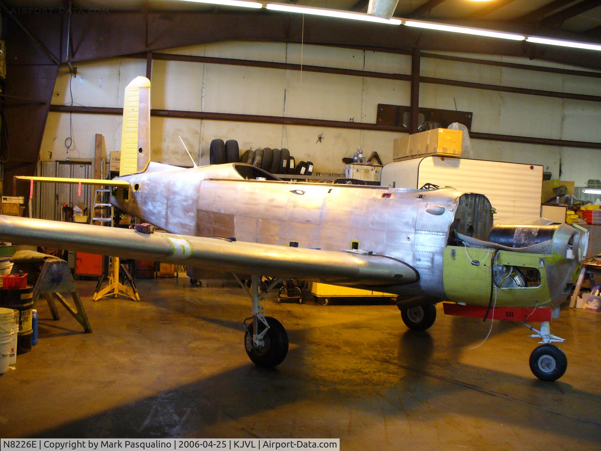 N8226E, 1957 Beech D-45 Mentor C/N BG-379, Beech T-34B