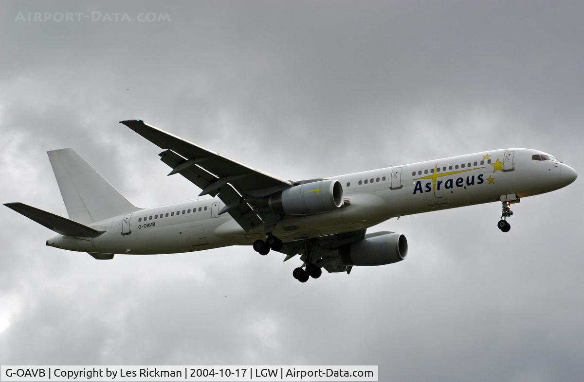 G-OAVB, 1988 Boeing 757-23A C/N 24289, Boeing 757 2G5