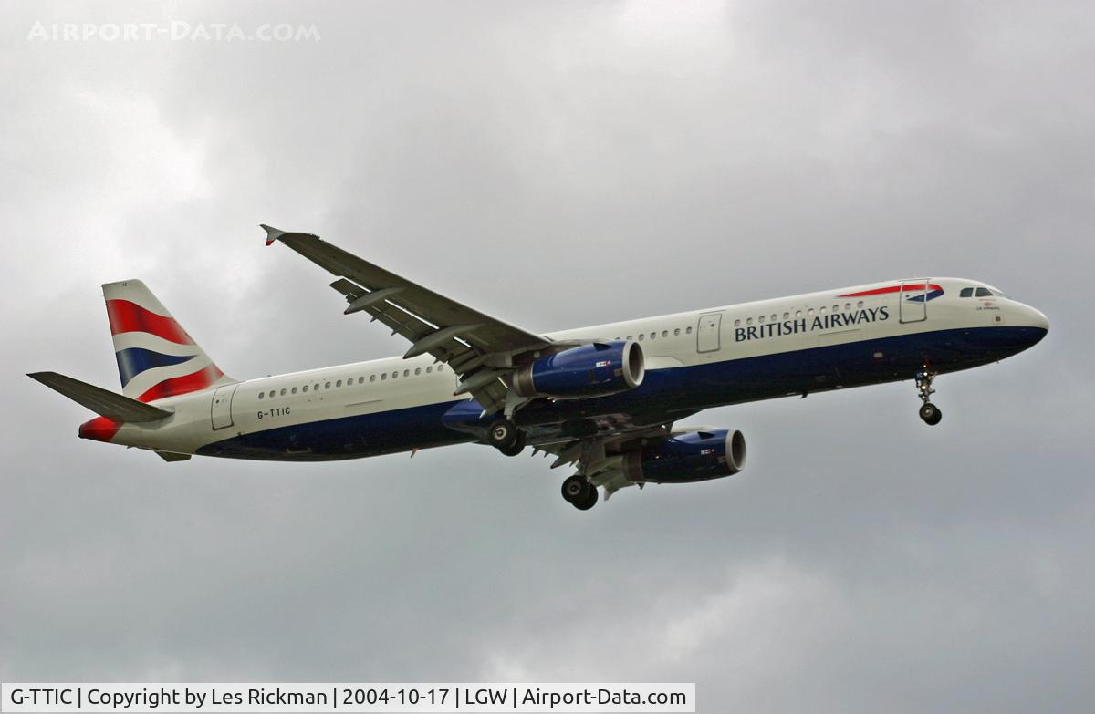 G-TTIC, 2002 Airbus A321-231 C/N 1869, Airbus A321 231