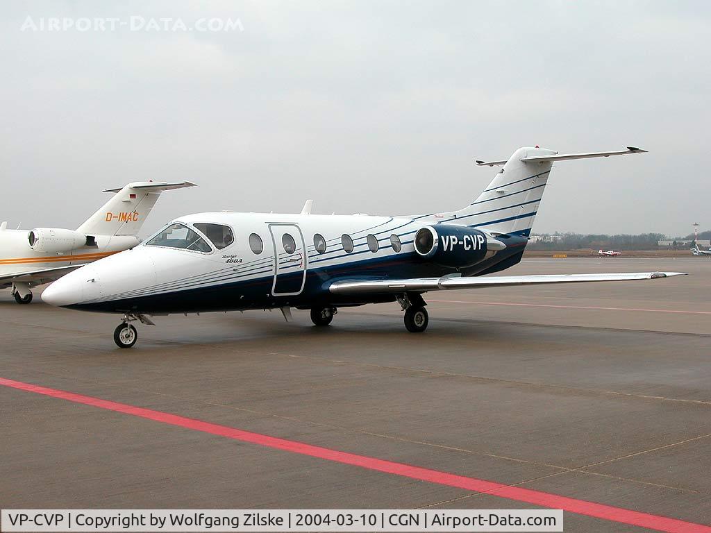 VP-CVP, 2000 Beechcraft 400A Beechjet C/N RK-300, visitor