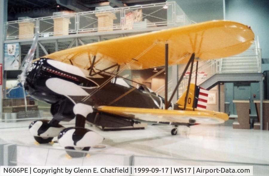 N606PE, 1992 Curtiss P-6E Hawk Replica C/N 32-260, Replica built with parts of a P-6E, EAA Museum