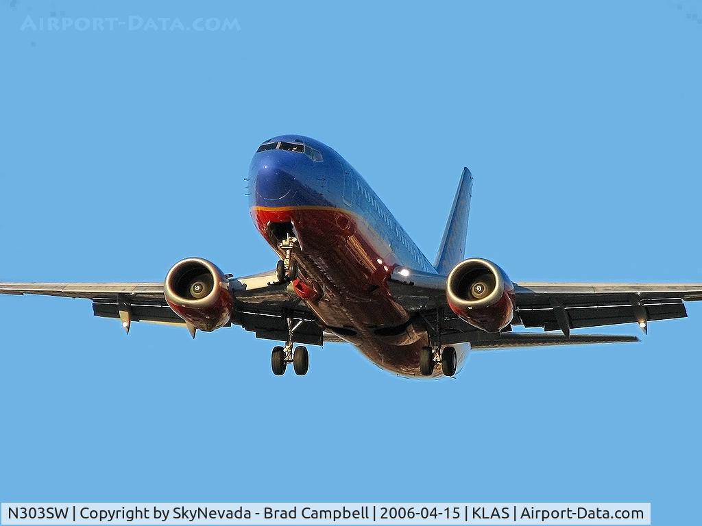 N303SW, 1985 Boeing 737-3H4 C/N 22943, Southwest Airlines / 1985 Boeing 737-3H4