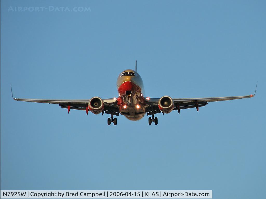 N792SW, 2000 Boeing 737-7H4 C/N 27887, Southwest Airlines / 2000 Boeing 737-7H4
