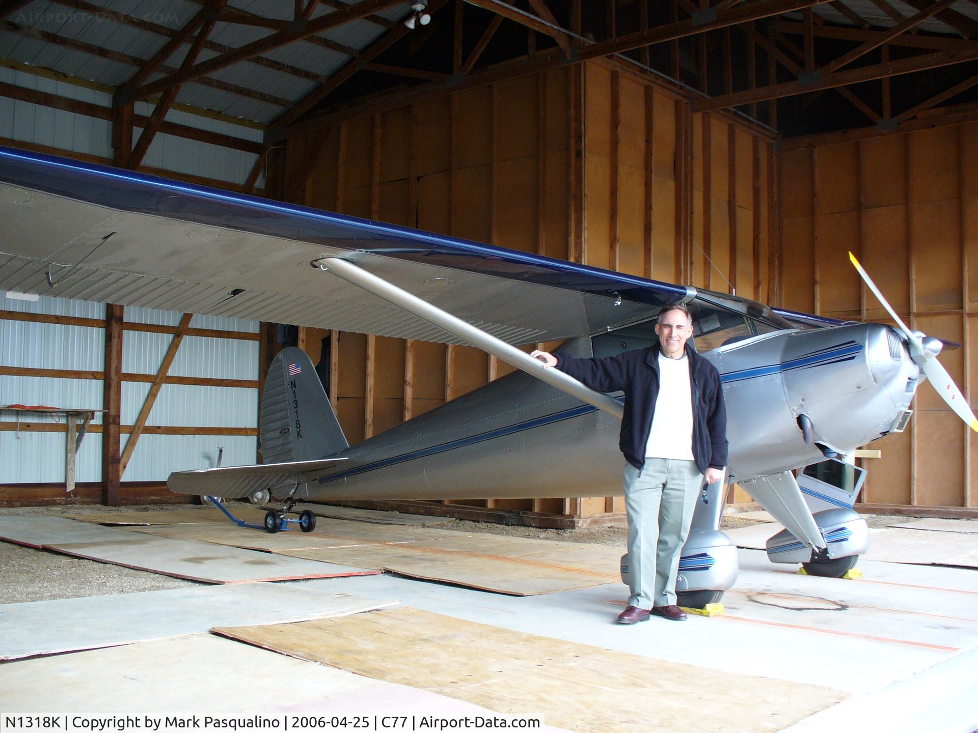 N1318K, 1947 Luscombe 8A C/N 4045, Luscombe 8A