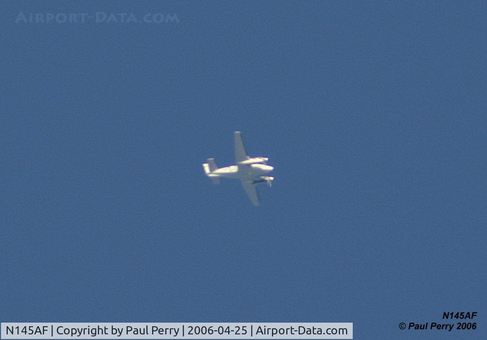N145AF, Raytheon Aircraft Company C90A C/N LJ-1721, Transiting North Carolina on her way to South Carolina
