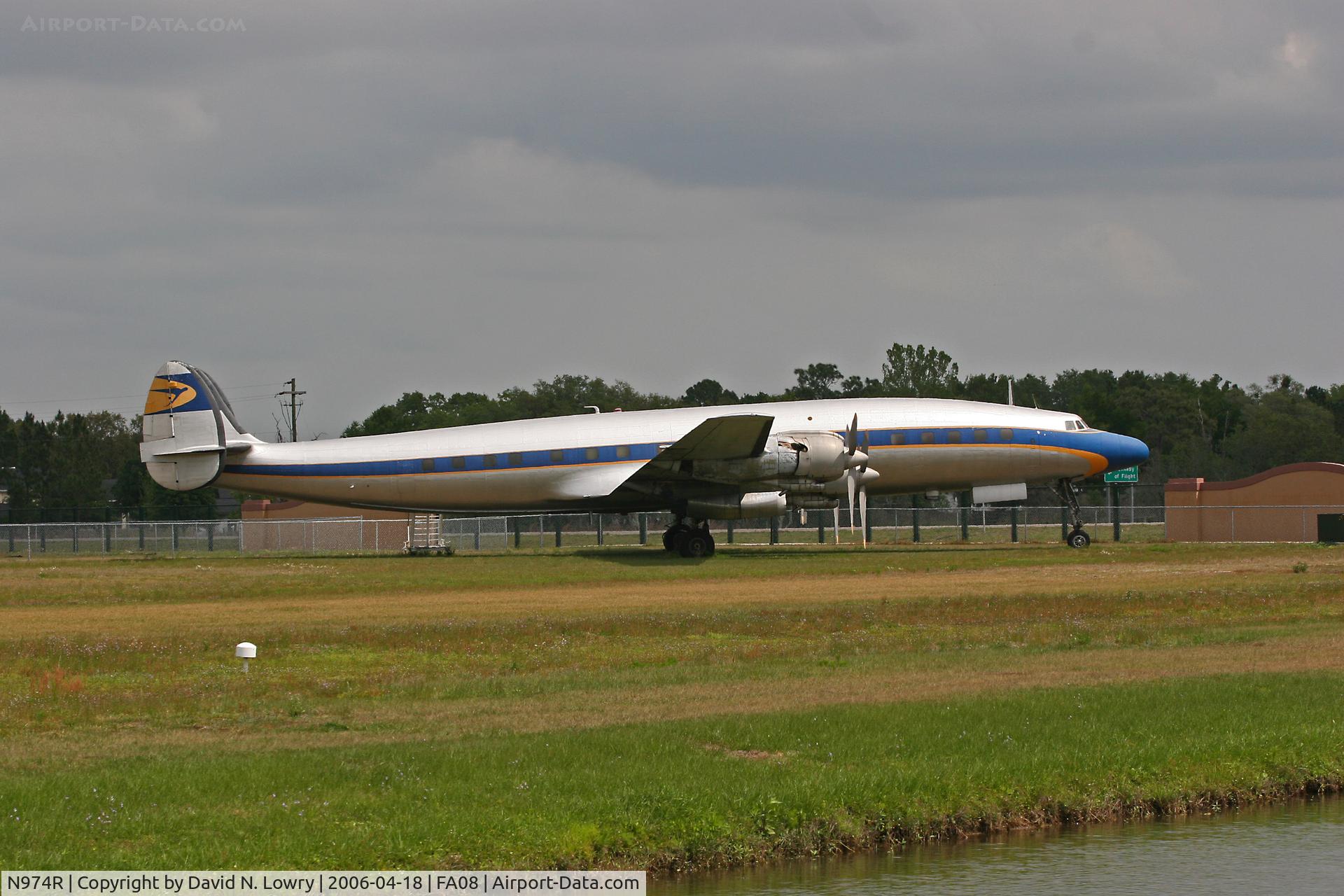N974R, 1957 Lockheed L-1649A-98 Starliner C/N 1040, N974R on display at FA08.