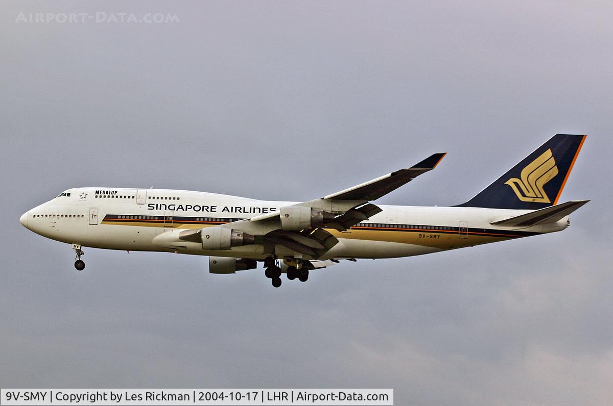 9V-SMY, 1994 Boeing 747-412 C/N 27217, Boeing 747 412