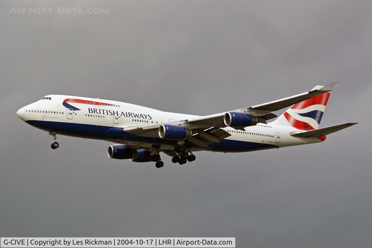 G-CIVE, 1994 Boeing 747-436 C/N 27350, Boeing 747 436