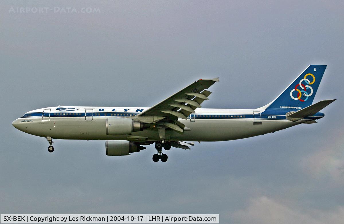 SX-BEK, 1992 Airbus A300B4-605R C/N 632, Airbus A300B4 605R