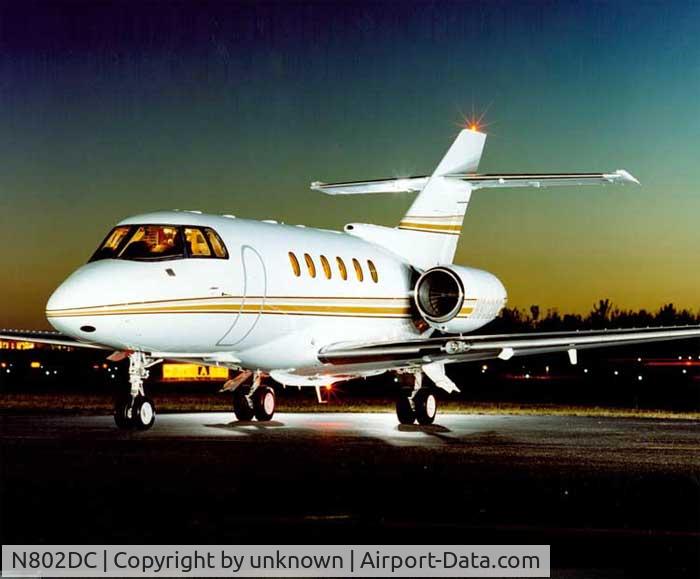 N802DC, 2001 Raytheon Hawker 800XP C/N 258562, Raytheon Hawker 800XP