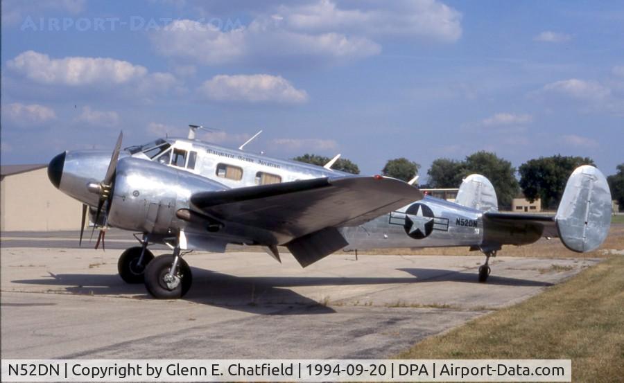 N52DN, 1952 Beech D18S C/N A-846, ex C-45H 52-10916