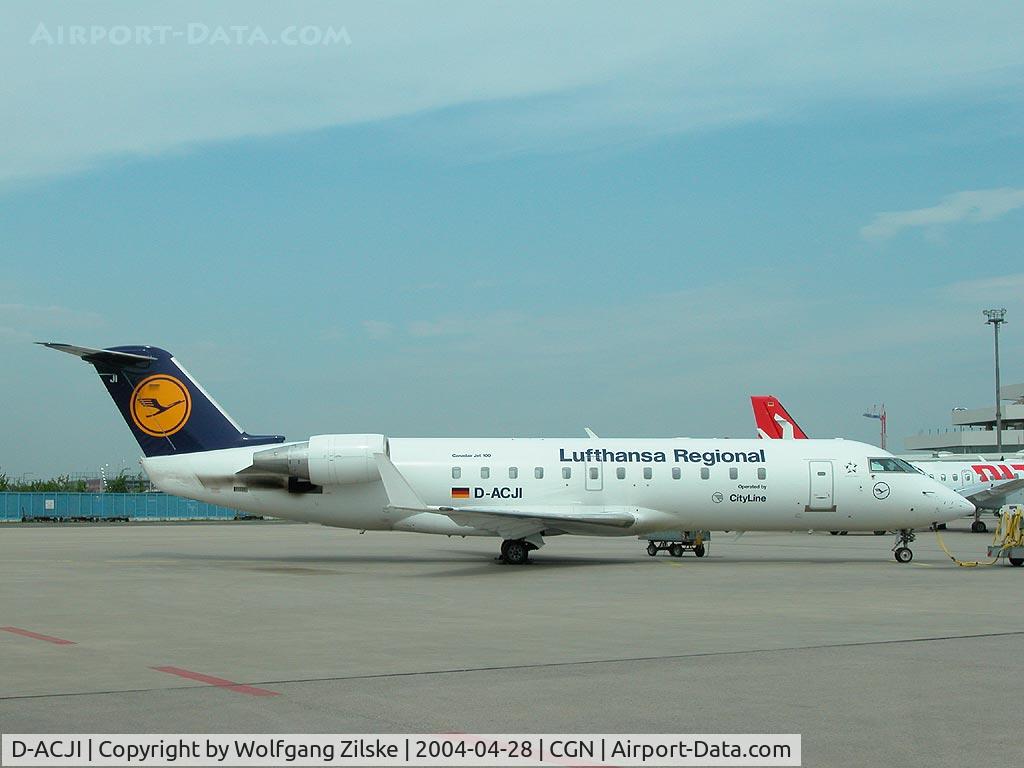 D-ACJI, 1998 Canadair CRJ-100LR (CL-600-2B19) C/N 7282, visitor
