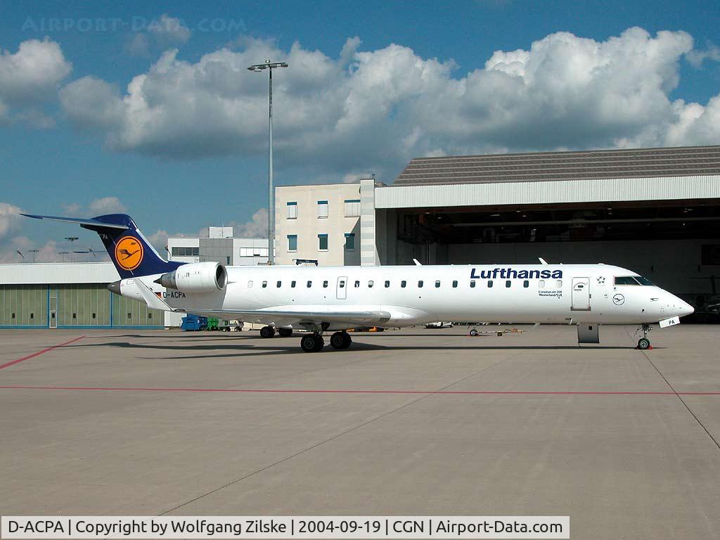 D-ACPA, 2001 Canadair CRJ-701ER (CL-600-2C10) Regional Jet C/N 10012, visitor