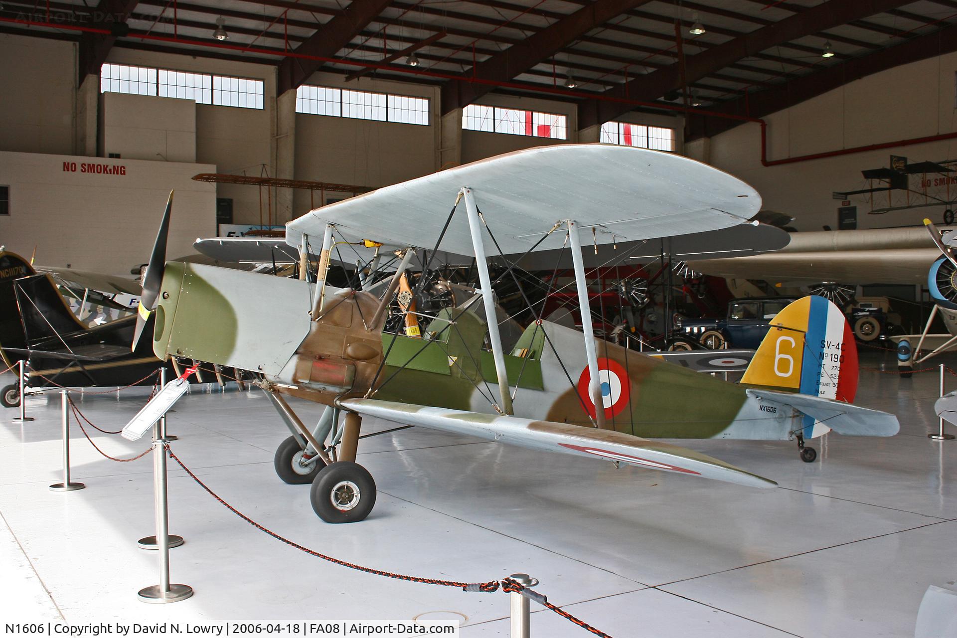 N1606, 1945 Nord Stampe SV-4C C/N 190, N1606 FA08.