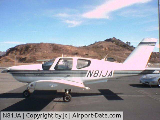 N81JA, 1993 Socata TB-9 C/N 1581, Tampico